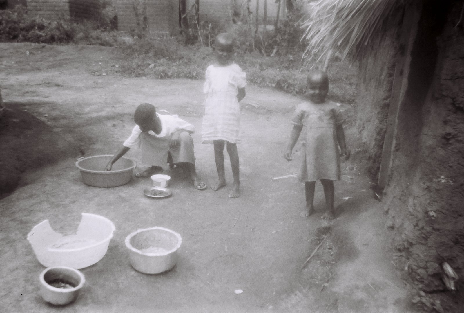 Congo Throwaway Camera Project collaboration with Eugene Ahn with recycled old cameras. The throwaway camera project took all the 'throwaway cameras' Eugene could find and the Kolo: WCCC gave them to the Congolese children. Dr. Danica Anderson on her missions with the International Criminal Court would ask the children if they would photograph their world. 